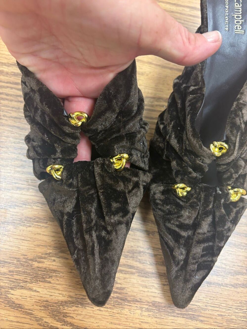 Jeffrey Campbell kitten heel mule shoe - Picture 2 of 7